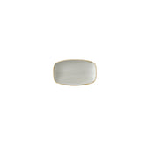 Churchill China SRGYXO7 1 - Grey Oblong Chefs Plate, 7 4/5 X 4 3/4 ", Ceramic
