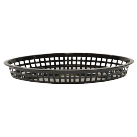 Tablecraft 1086BK Texas Platter Basket 12-3/4" X 9-1/2" X 1-1/2" Oval