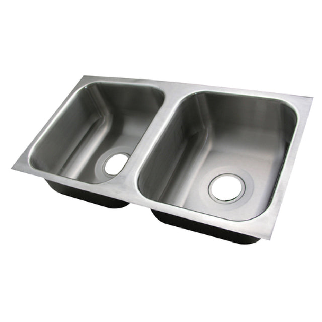 Advance Tabco 1014-210-BAD Smart Series™ Sink Undermount 2-compartment