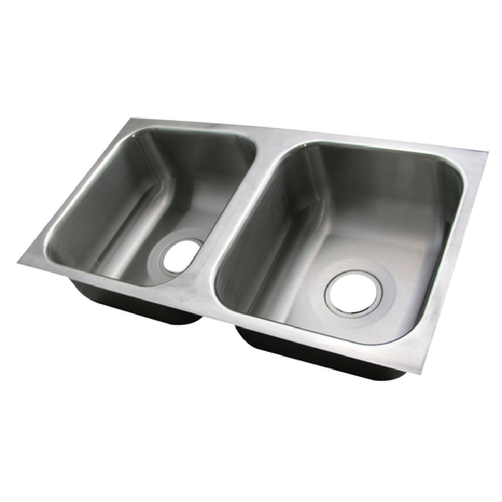 Advance Tabco 1620-212-BAD Smart Series™ Sink Undermount 2-compartment