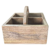 Hubert 50113 - Crate, 4-compartment, 7-1/2" X 7-1/2" X 6-9/32"H