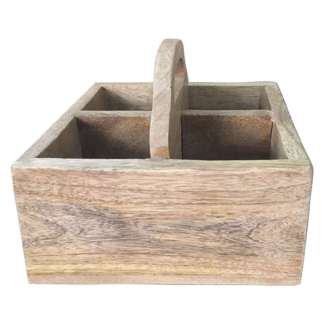 Hubert 50113 - Crate, 4-compartment, 7-1/2" X 7-1/2" X 6-9/32"H