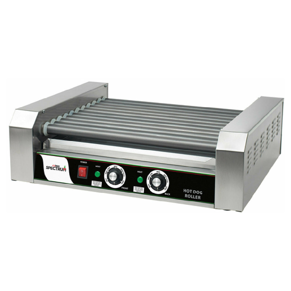 Winco EHDG-11R Spectrum™ RollsRight™ Hot Dog Grill Roller Type Capacity: 30 Hot Dogs