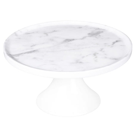 GET Enterprises M8RPKT-C Elite Global Solutions Melamine Plate Stand 8" Dia. X 4"H Round