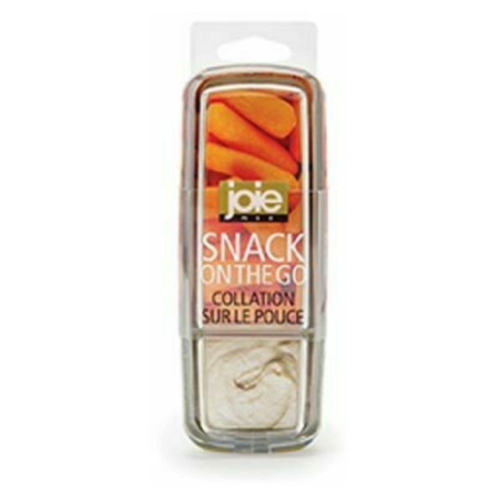 Harold Import Co. 61001 Joie Snack On The Go 6-1/4" X 2-1/4" X 1-1/2" 2 Compartment