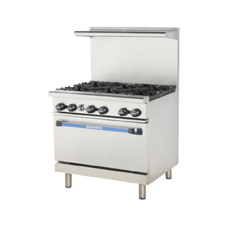 Turbo Air TAR-6_LP Radiance Restaurant Range Gas 36"