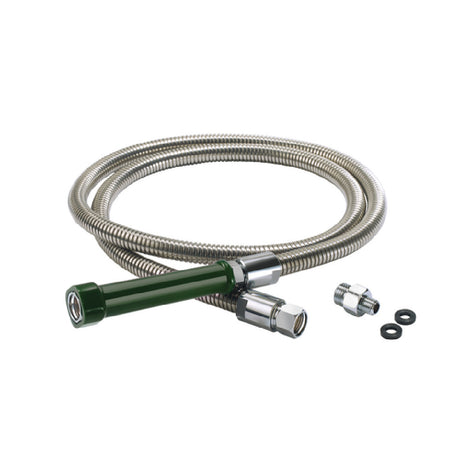 Krowne 21-181L Space Saver Pre-Rinse Hose 24" Long Flexible Stainless Steel Hose (interchangeable With Most Brands)