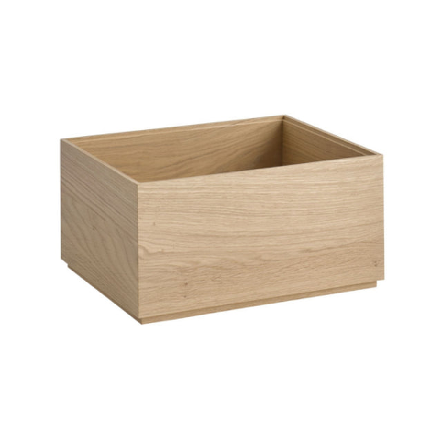 Libbey APS 14005 - Valo Wood Box, 12-3/4"L X 10-3/8"W X 6-1/2"H, Rectangular