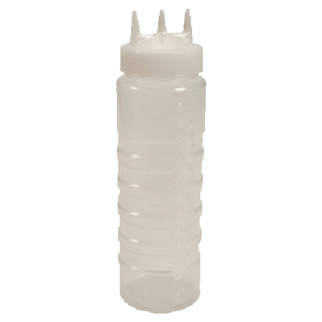 Franklin Machine Products 280-1402 Tri-Tip™ Squeeze Bottle 24 Oz. Triple Tip