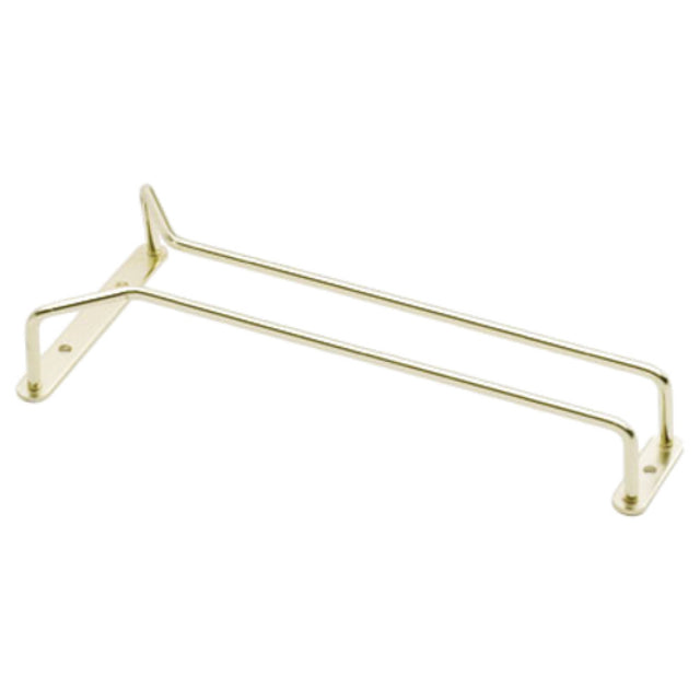 Royal Industries ROY GH 10 Glass Hanger 10" Brass Plated Wire