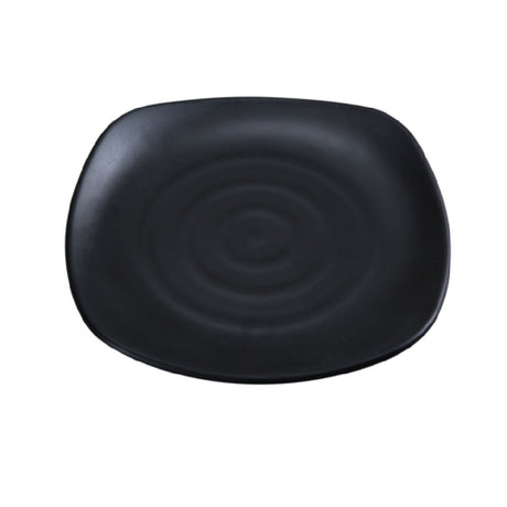 Yanco BP-1113 Black Pearl Plate 13-1/4"L X 13-1/4"W Square