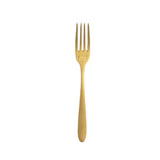 1880 Hospitality T017FDIF - Mascagni Dinner Fork, 9", Brush Gold