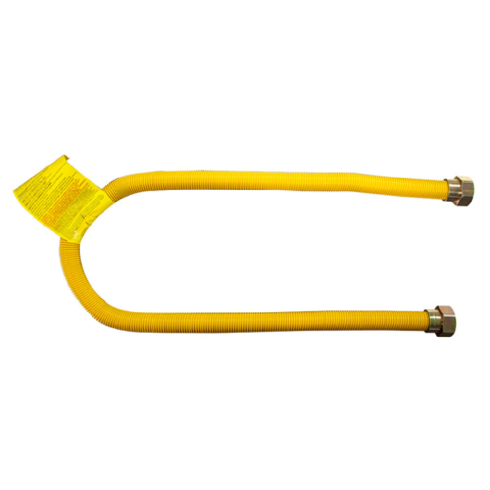 BK Resources BKG-SHC-7536-MF Stationary Gas Hose Kit 36" Long X 3/4" I.D. Includes (1) Male Connector & (1) Female Connector