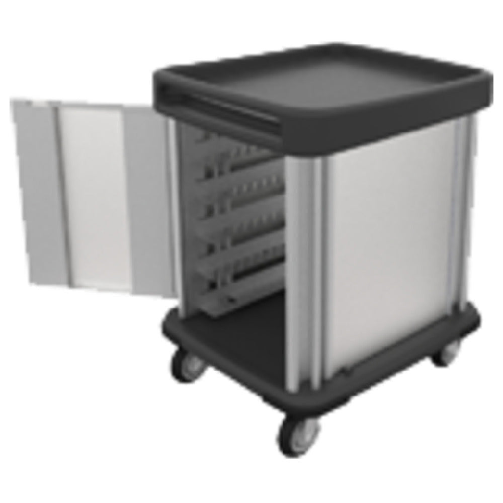 Dinex DXSU2T1D10 TQ Supreme Meal Delivery Cart (1) Door 1-compartment