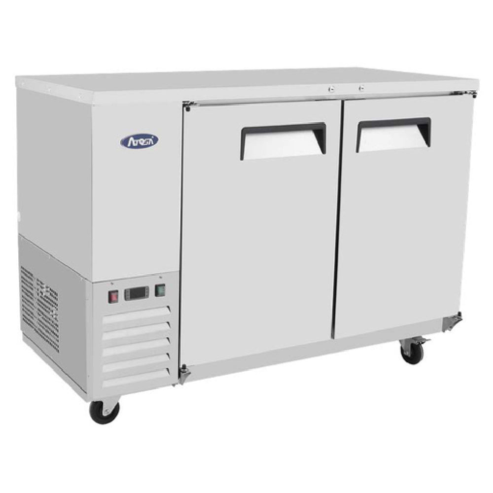 Atosa SBB59GRAUS1 Atosa Back Bar Cooler Shallow Depth Two-section