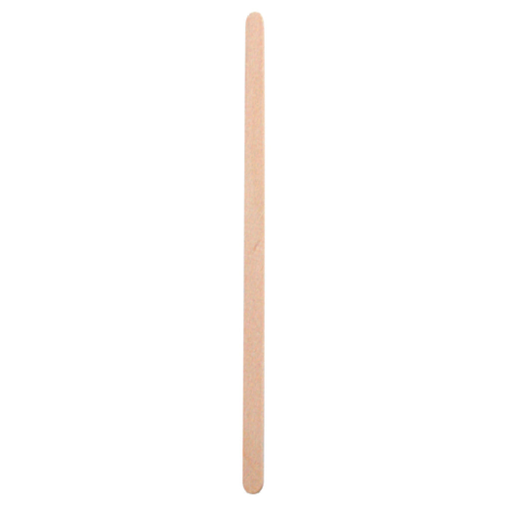 PacknWood 210SPATB18 - Coffee Stirrers 7.1" X 0.24" X 0.04", Compostable, Wood
