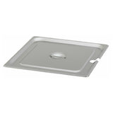 Royal Industries ROY STP 2300 2 Pan Cover Two-thirds Size Notched