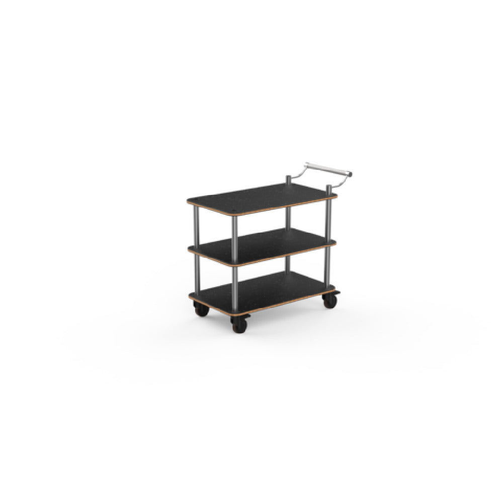 Steelite MGCRNX09MSXX Mogogo Buffet Solutions Roll'n Service Cart 41-1/2" X 21" X 36"H
