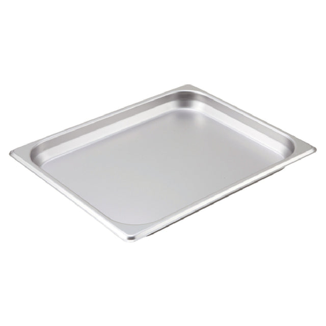 Winco SPH1 Steam Table Pan 1/2 Size 10-3/8" X 12-3/4" X 1-1/4" Deep