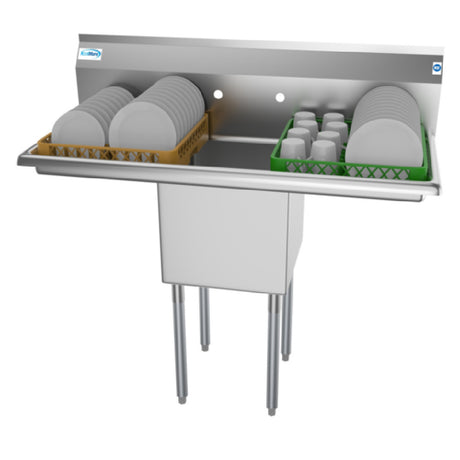 Koolmore SA151512-15B3 Sink 1-compartment 45"W X 21"D X 44-1/2"H Overall Size