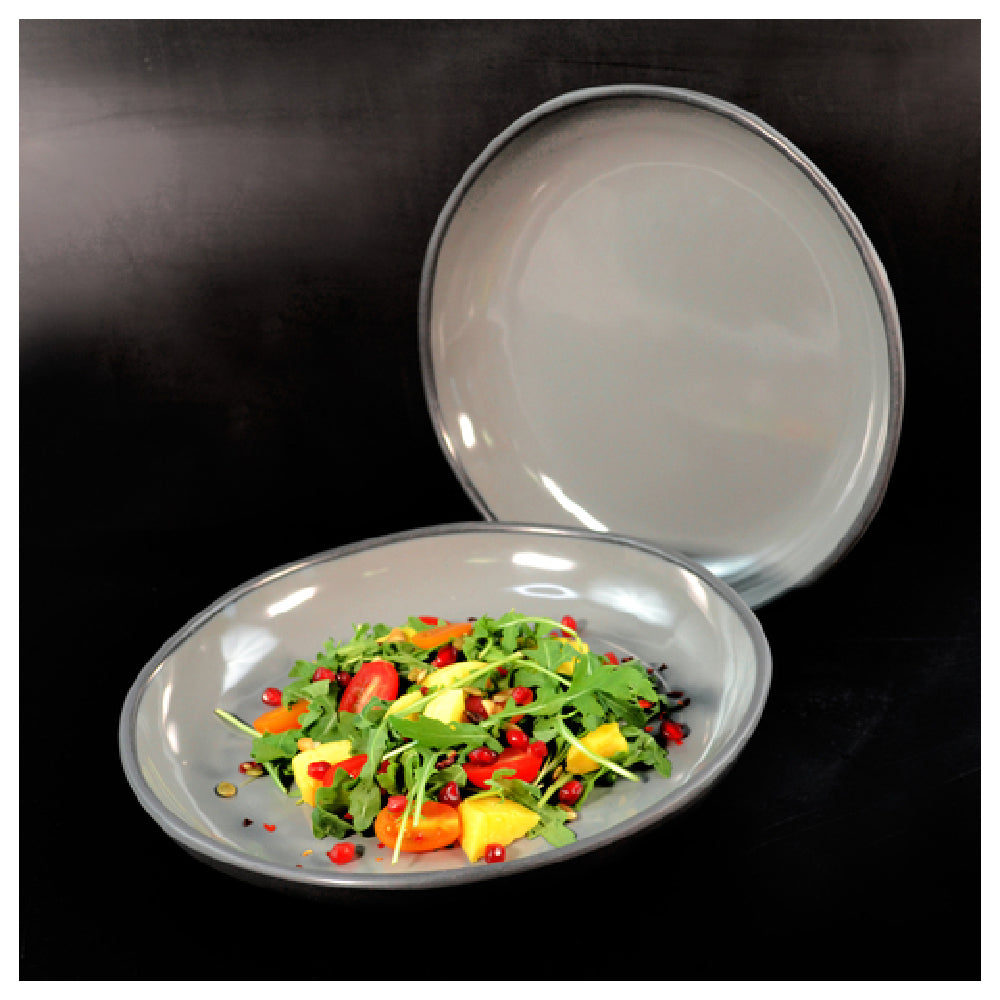 Bauscher Hepp TGY4603 - Marl Collection Plate, 11" Dia. X 1-3/4"H, Large