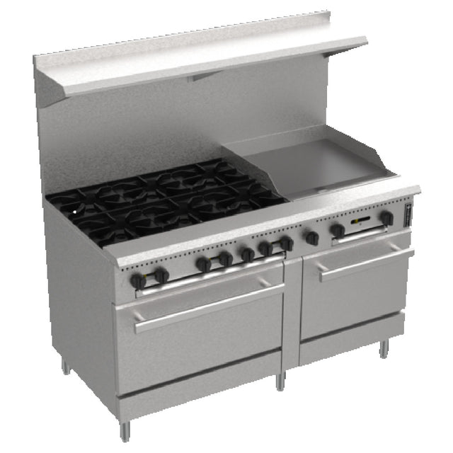 Venancio PRM60G-ST_NAT Prime Restaurant Range Gas 60"W