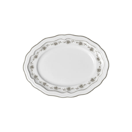 Steelite 62531FP818 Oval Platter 9.0" X 6.75" X 0.875" Adelina