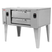 BakeMax BMBPD125 Pizza Stone Hearth Deck Oven Natural Or LP Gas 66.4"W X 48"D X 62"H