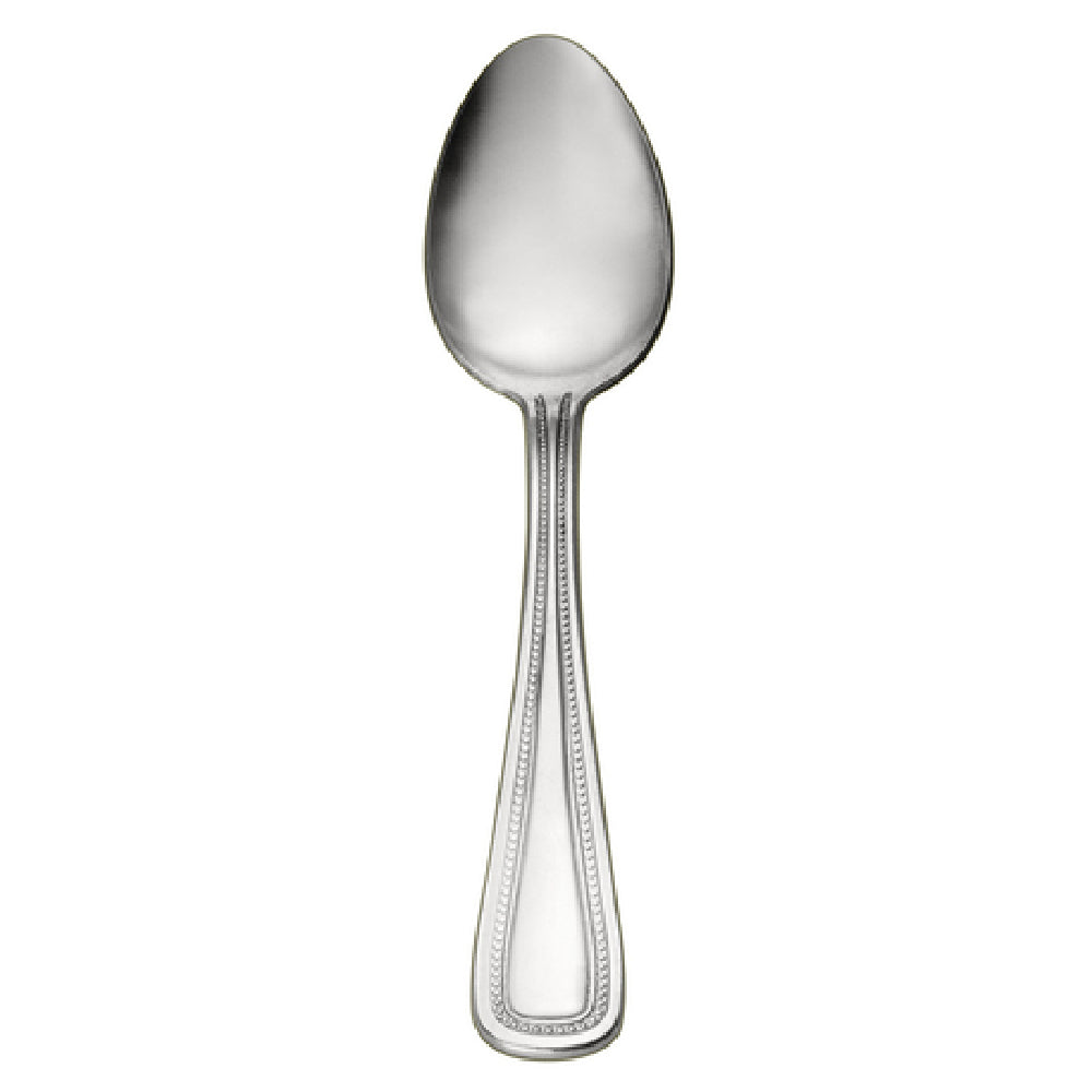 CAC China 2008-01 Pearl Teaspoon 6"L Heavy Weight