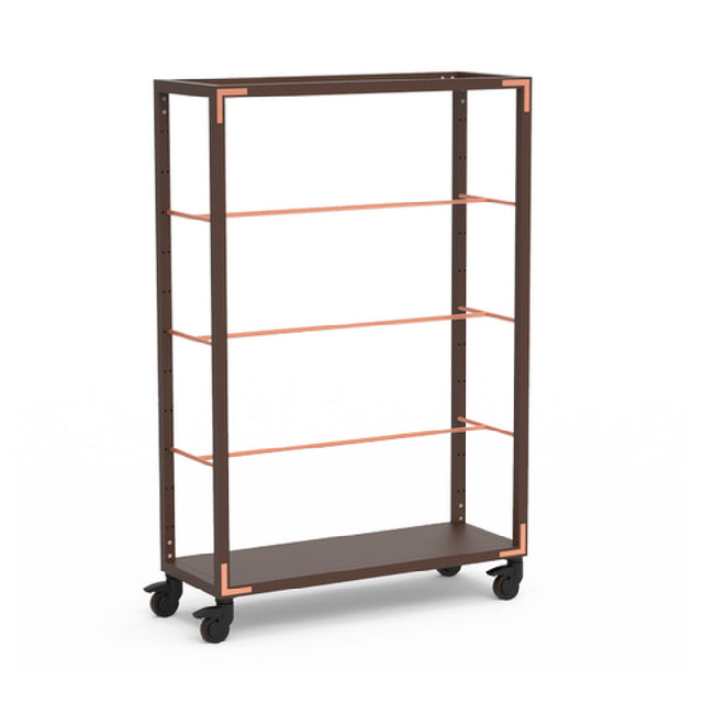 Steelite MGCCAN10DCXW Canvas Hanging Unit Dark Brushed Copper On Casters Steelite Performance