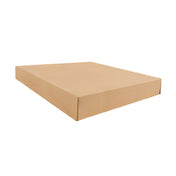 PacknWood 209BP325BR2 - Kraft Pastry Box, 12.06"L X 12.06"W X 1.97"H, (Per Case = 50 Each)