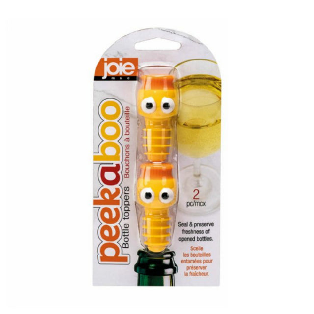 Harold Import Co. 11017 Joie Peekaboo Bottle Toppers 2.5" X 1.1" X 1.2" Dishwasher Safe