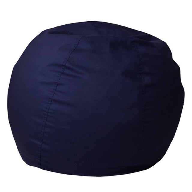 Flash Furniture DG-BEAN-SMALL-SOLID-BL-GG Bean Bag Chair Small Removable Slip Cover