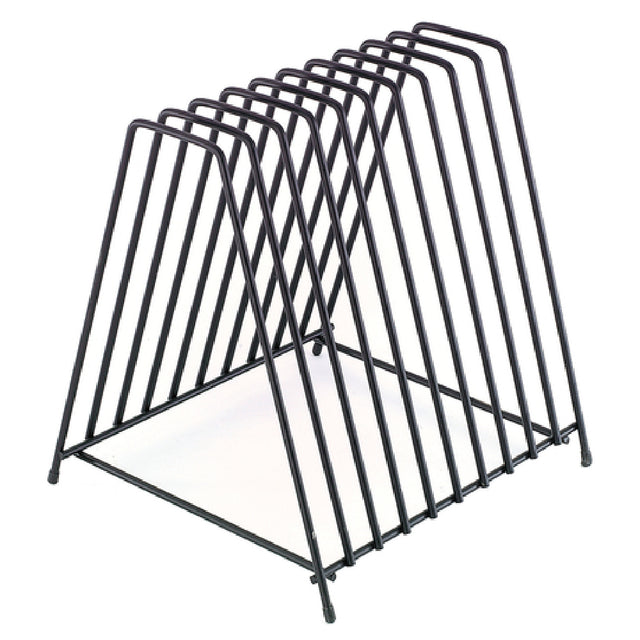 Browne Foodservice 26099 Cutting Board Storage Rack Holds 10 Boards Up To 1" Thick Steel Construction