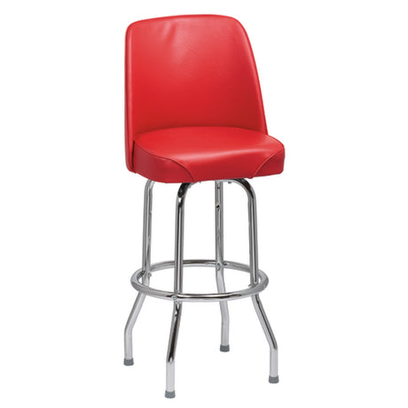 Royal Industries ROY 7721 R Bucket Bar Stool High Back Heavy Foam Padded Waterfall Seat