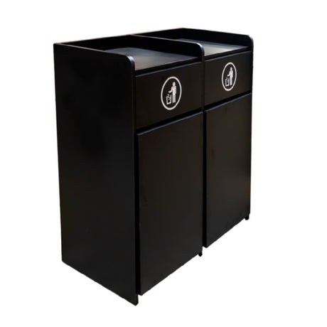 Omcan 48220 (48220) Waste Receptacle Double 44"W X 22"D X 47"H