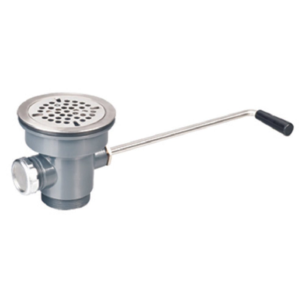 Sapphire Manufacturing TTLD-35E Twist Handle Lever Drain Economy 3-1/2" Sink Opening