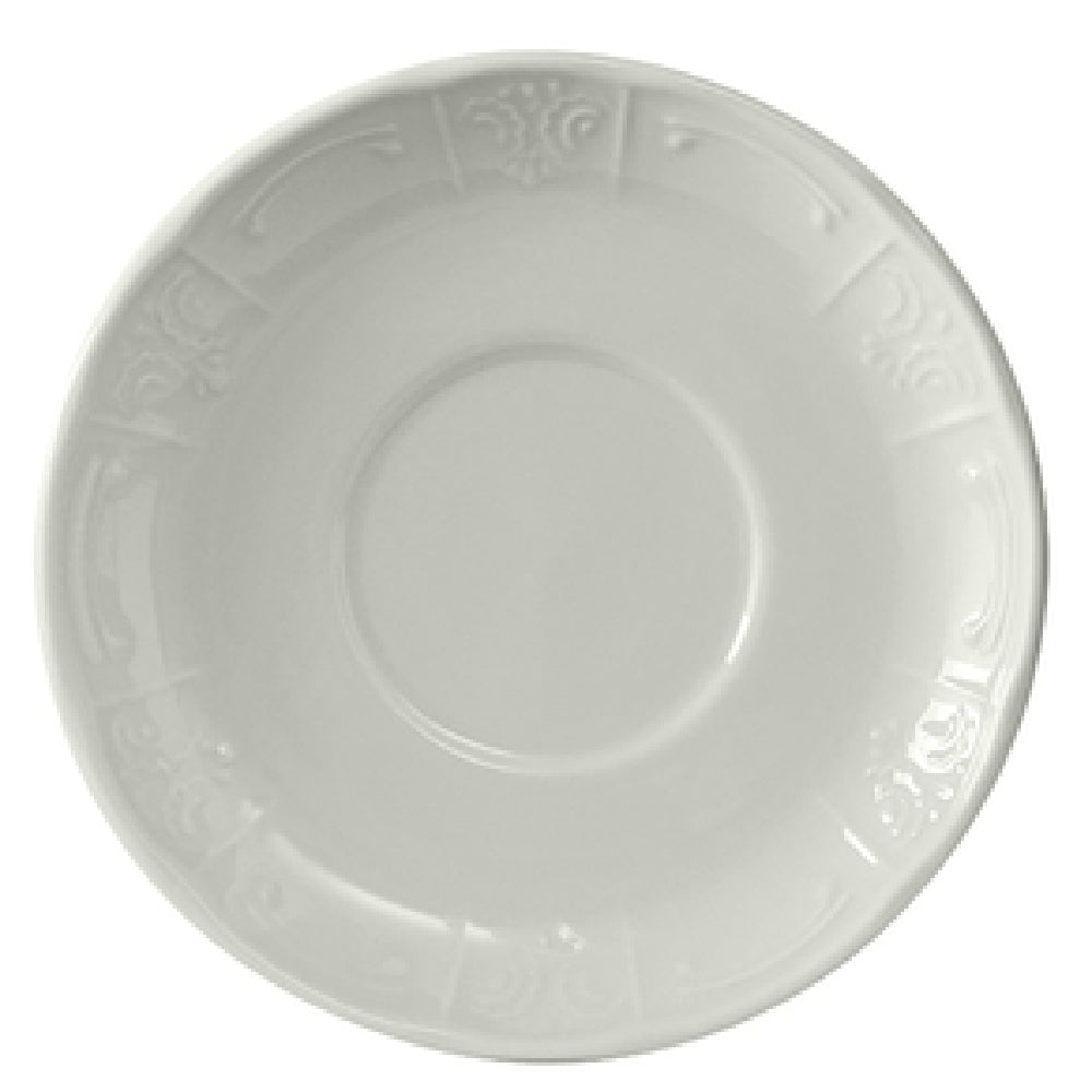 Tuxton CHE-044 Demitasse Saucer 4-1/2" Dia. Round