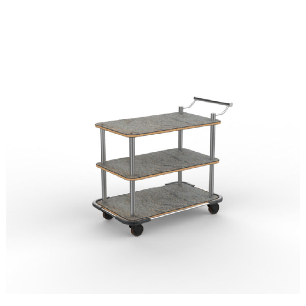 Steelite MGCRNX12GSXX Service Cart 42-1/2"L X 24"W X 36-1/2"H Mixed Materials