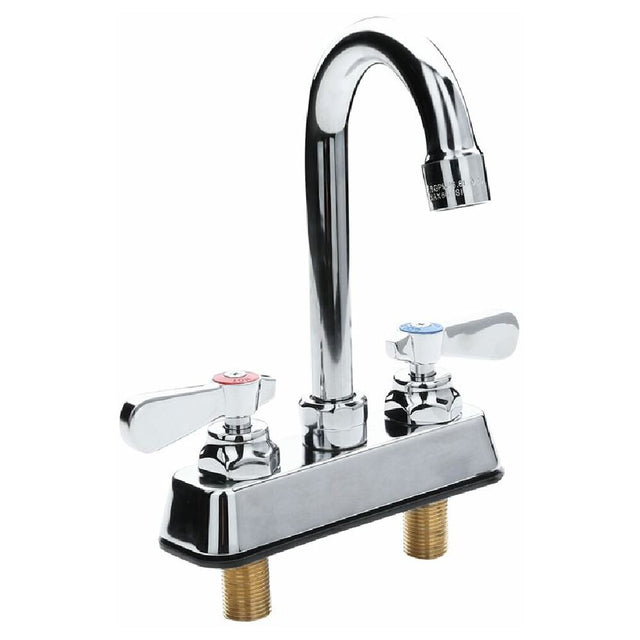 Empura Stainless EFD4035GS Deck Mount Faucet 3-1/2" Long 9-1/4" Tall