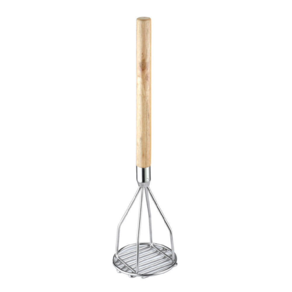 CAC China PMSW-18R Potato Masher 4-1/2"dia X 18"H Round