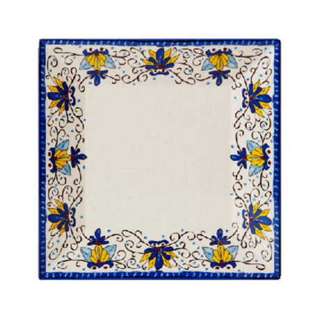 GET Enterprises ML-91-SL Santa Lucia™ Plate 14" Square