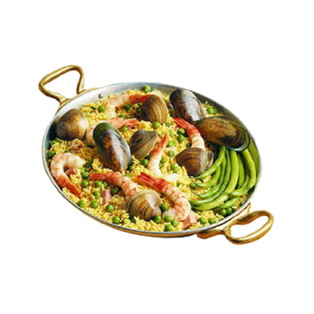 Bon Chef 5100TANGREVISION Paella Dish 2 Qt. 20 Oz. 12" X 15-1/2" X 2" H