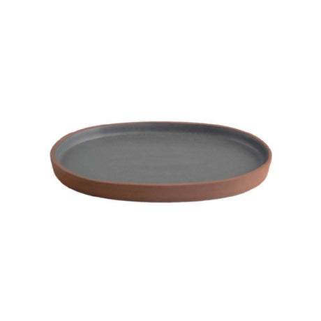 Arc Cardinal FP757 Maria Portugal Terracota Terra Grey Tray (L:7.5'' X W:5.25'') ['Stoneware']