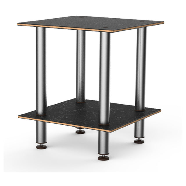 Steelite MGCMDX03MSXF Mogogo Buffet Solutions Modular Serving Table 2-tier 29-1/2" X 29-1/2" X 35"H