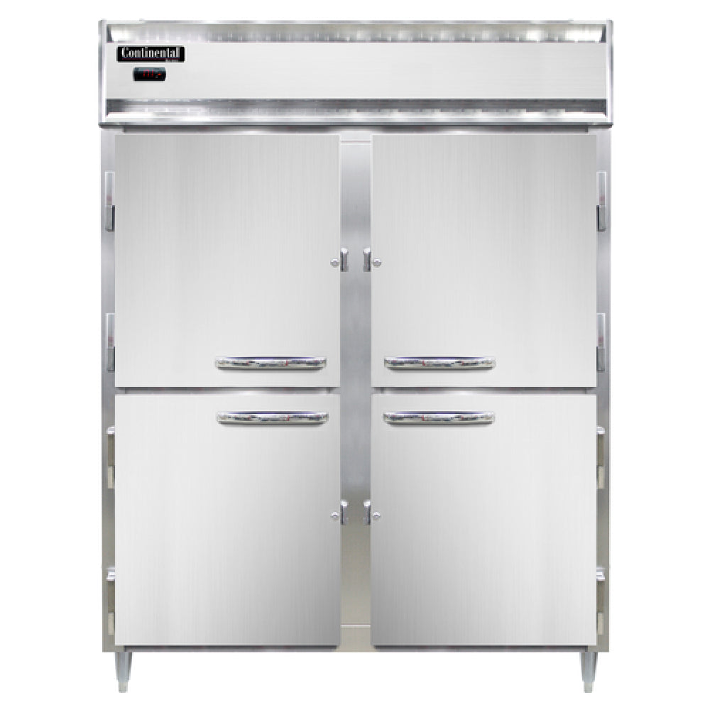 Continental Refrigerator DL2WE-HD Designer Line Heated Cabinet Extra Wide Reach-in