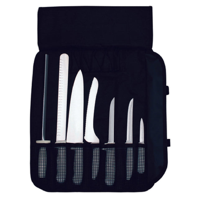 Dexter Russell SSCC-7 Sani-Safe® (20703) Cutlery Set 7 Piece Includes (1) Each: 12" Diamond Knife Sharpener