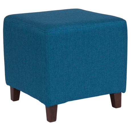 Flash Furniture QY-S09-BLU-GG Ascalon Ottoman/Pouf 16-1/2"W X 16-1/2"D X 16"H