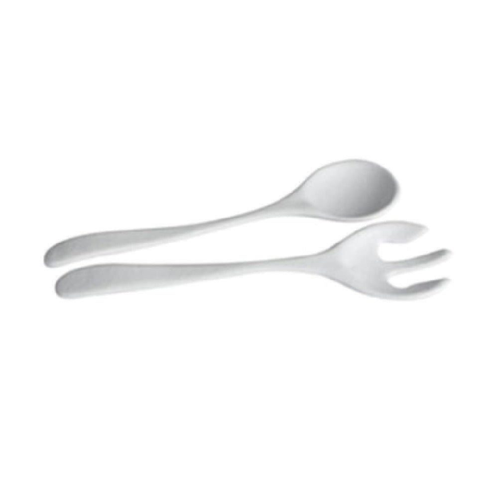 GET Enterprises SS34YW Bugambilia® Nancy Salad Fork & Spoon Server Set 1-1/4 Oz. 7-1/5"L