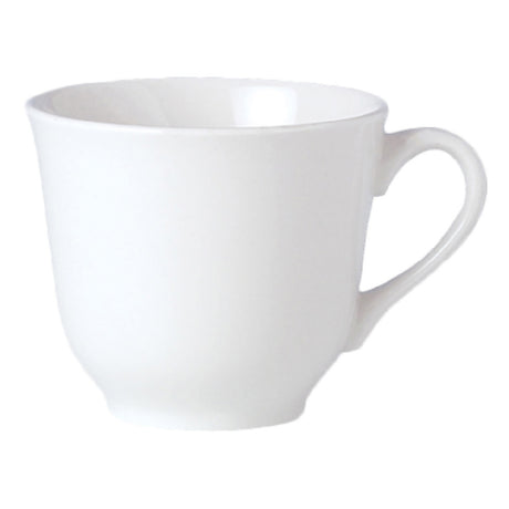 Steelite 11010216 Slimline Cup 7 Oz. 4-1/4"W X 3"H